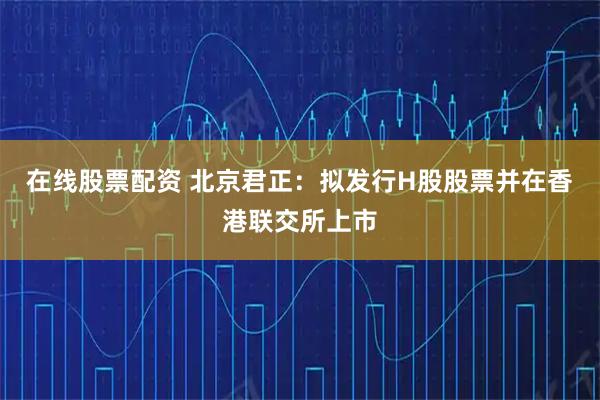 在线股票配资 北京君正：拟发行H股股票并在香港联交所上市